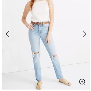 Madewell Classic Straight Jeans